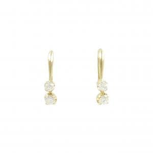 K18YG ダイヤモンド ピアス 0.40CT