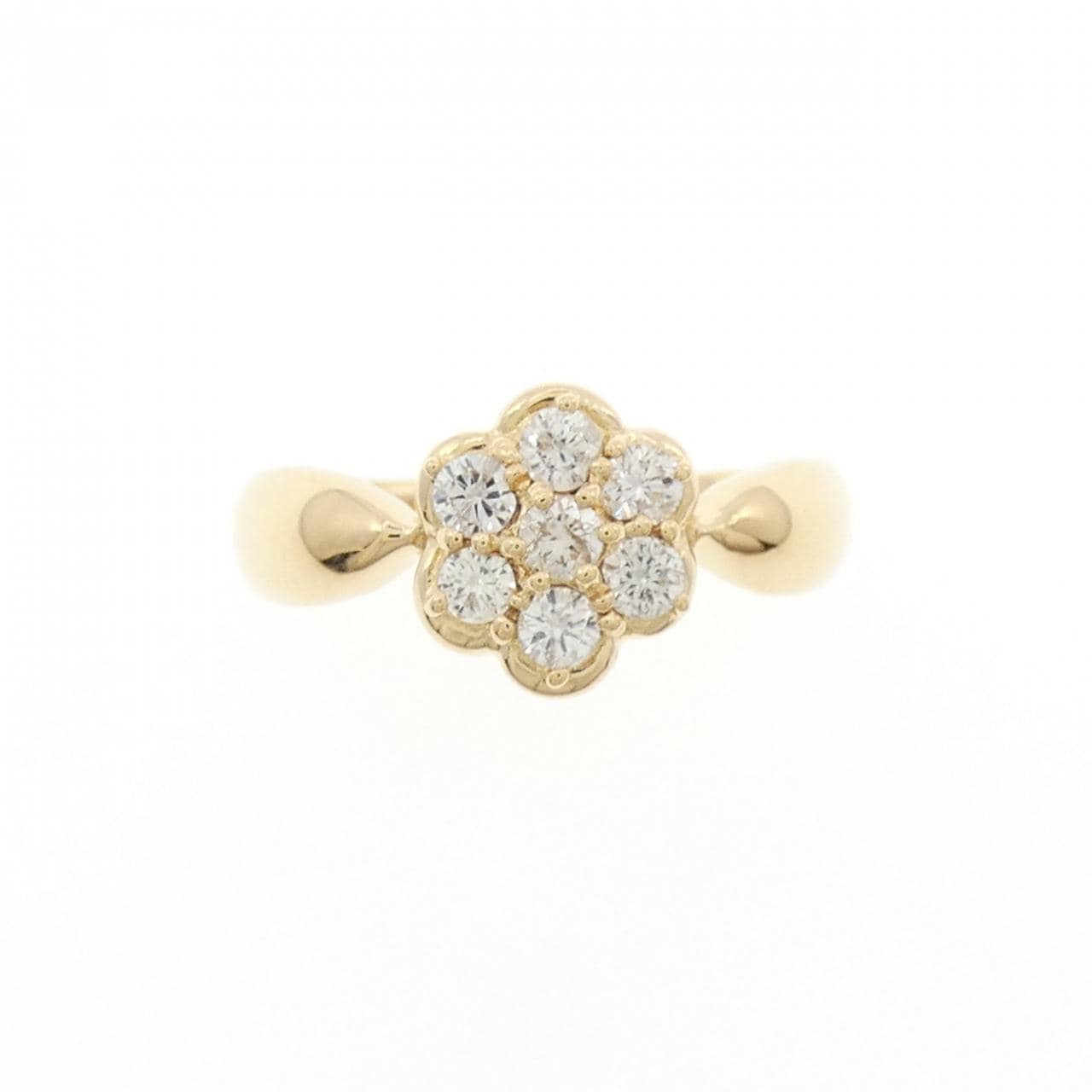 K18YG ダイヤモンド リング 0.30CT