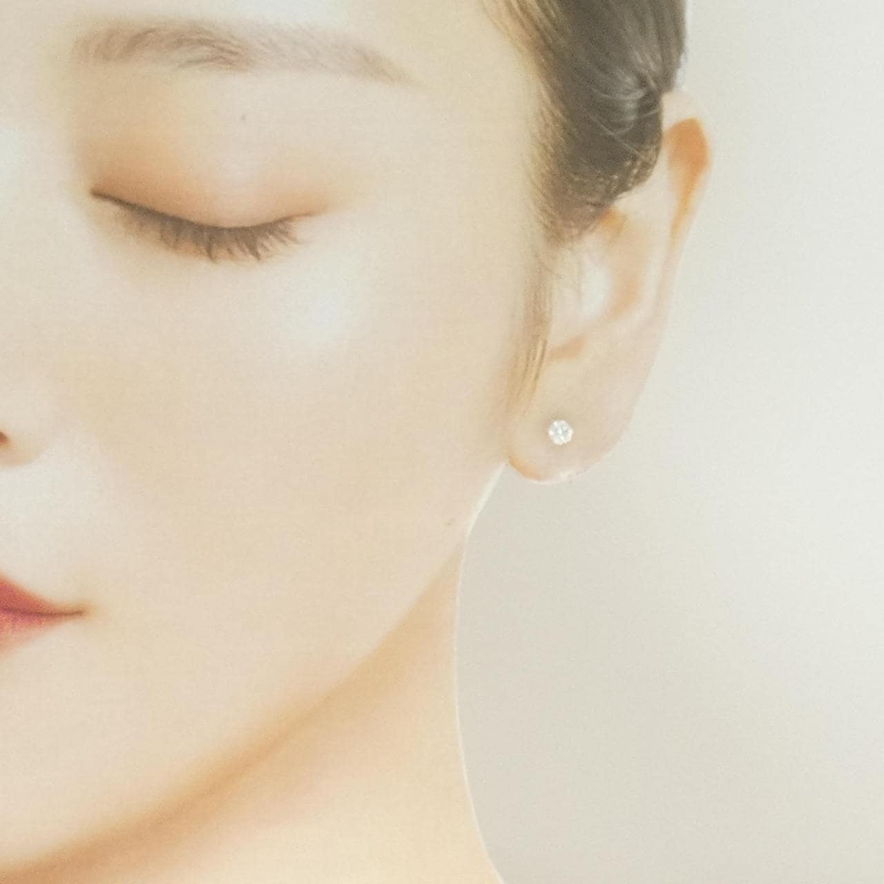 【リメイク】K18PG/ST ダイヤモンド ピアス 0.233CT 0.238CT G VS2 EXT