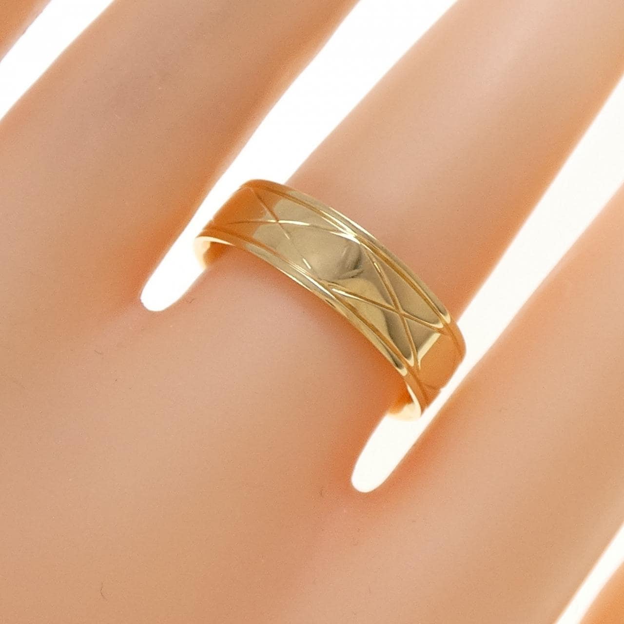 【新品】K18YG リング