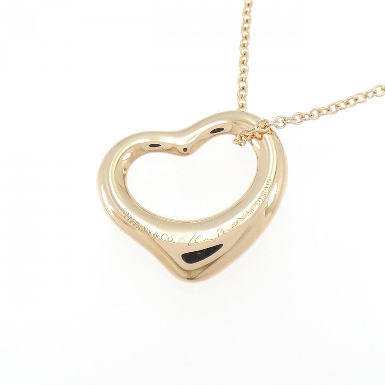 ティファニー オープンハート ネックレス