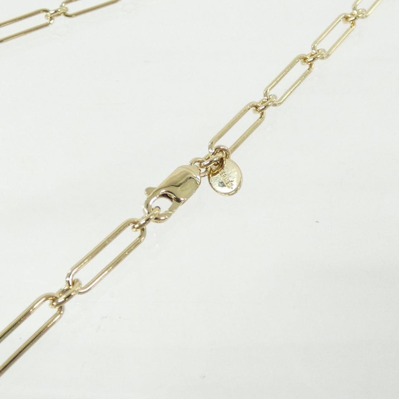 エルメス アミュレット ラッカー パドロック GM 057073FD ネックレス