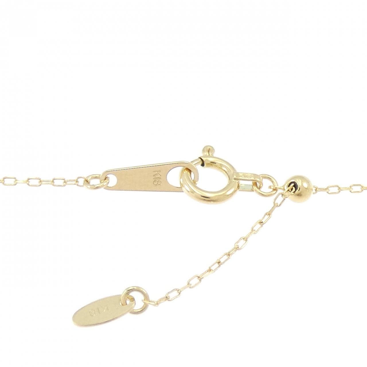 K18YG ダイヤモンド ネックレス 0.83CT