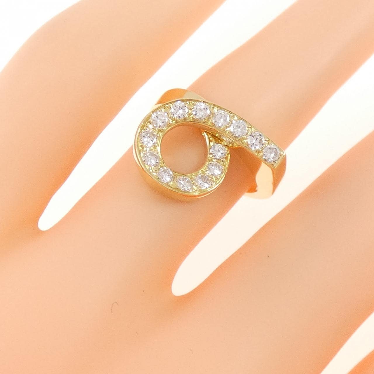 【ヴィンテージ】ヴァンクリーフ&アーペル ダイヤモンド リング 0.41CT