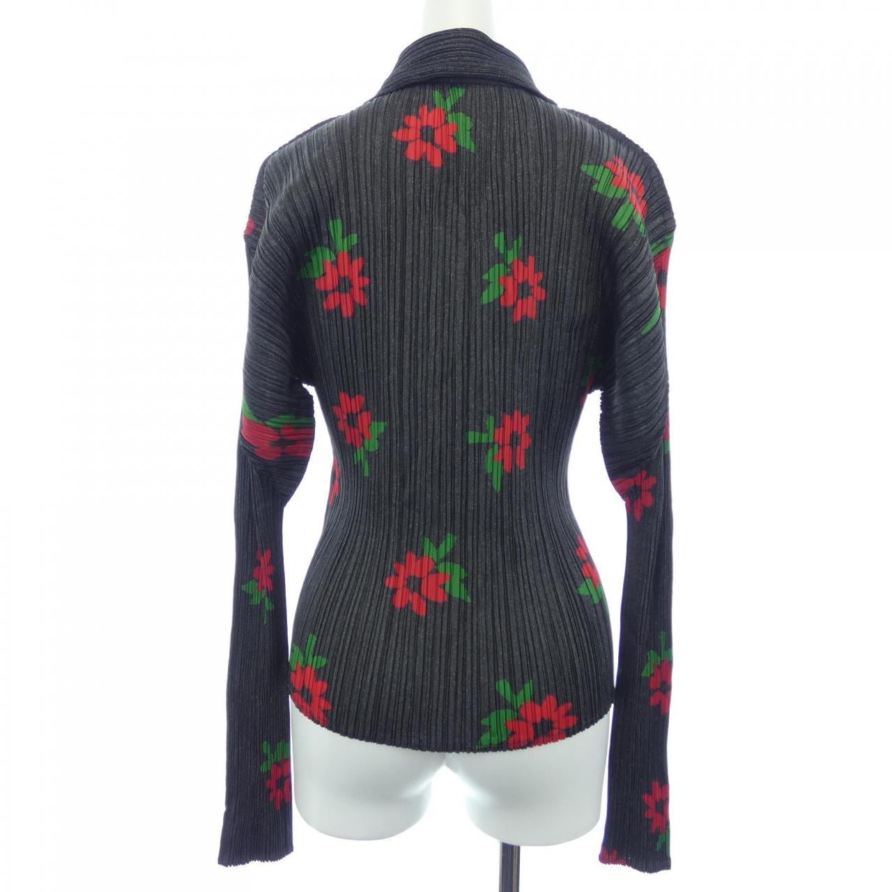 【ヴィンテージ】プリーツプリーズ PLEATS PLEASE 2002 フラワー PP22-JJ751 シャツ