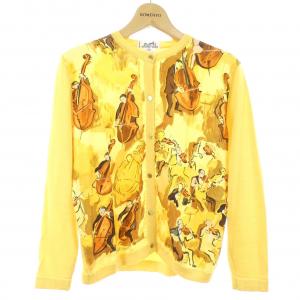 【ヴィンテージ】エルメス HERMES CONCERTO ツイルレーヌ. カーディガン