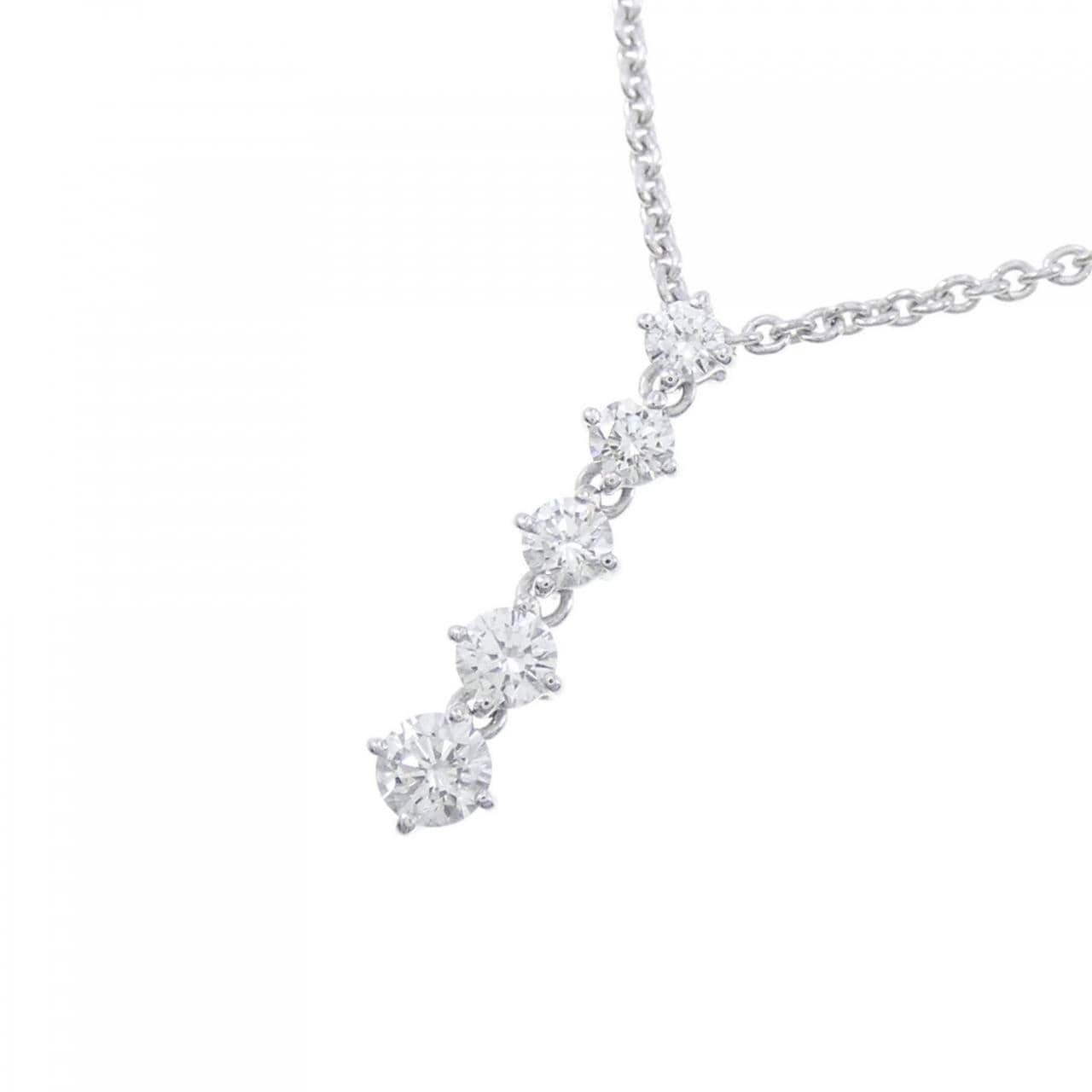 MIKIMOTO Diamond Necklace 0.28CT