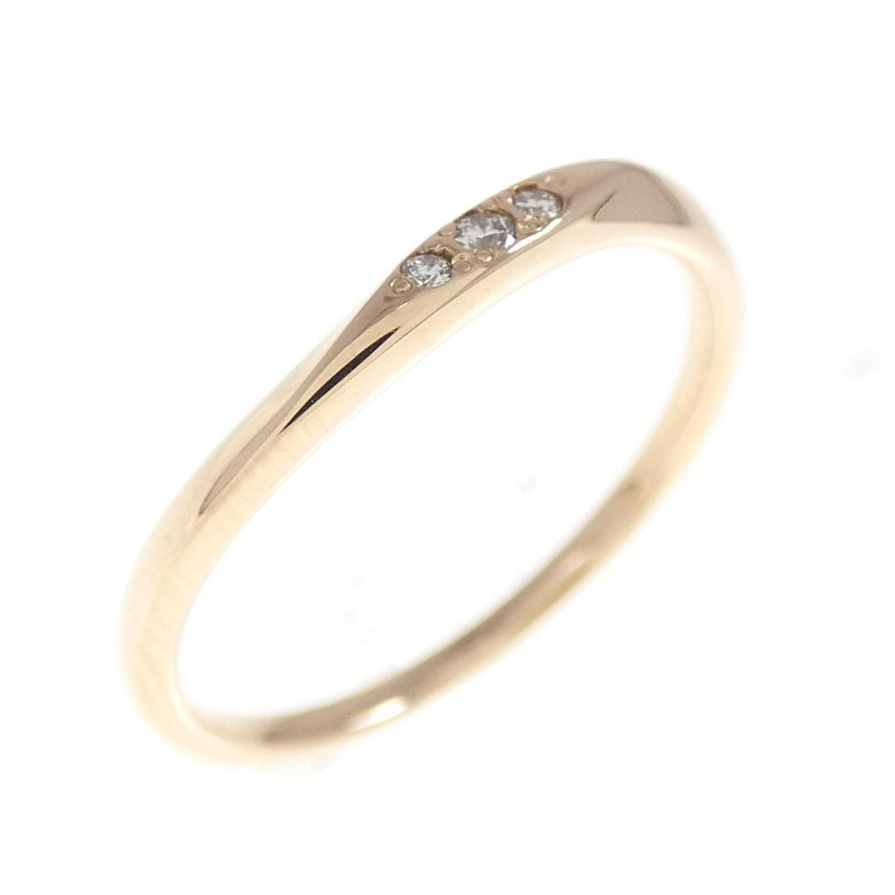 K10PG ダイヤモンド リング 0.02CT