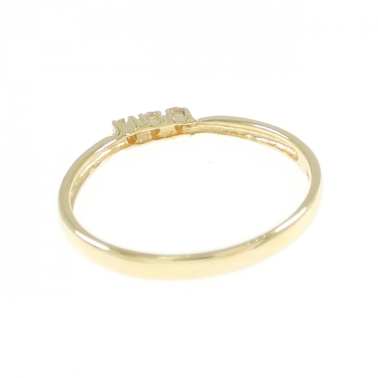 K18YG ダイヤモンド リング 0.05CT