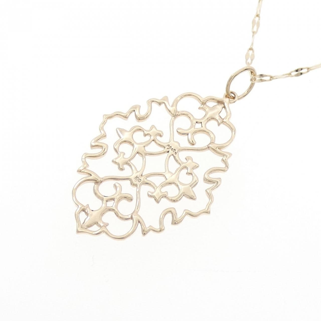 アガット K10YG ネックレス