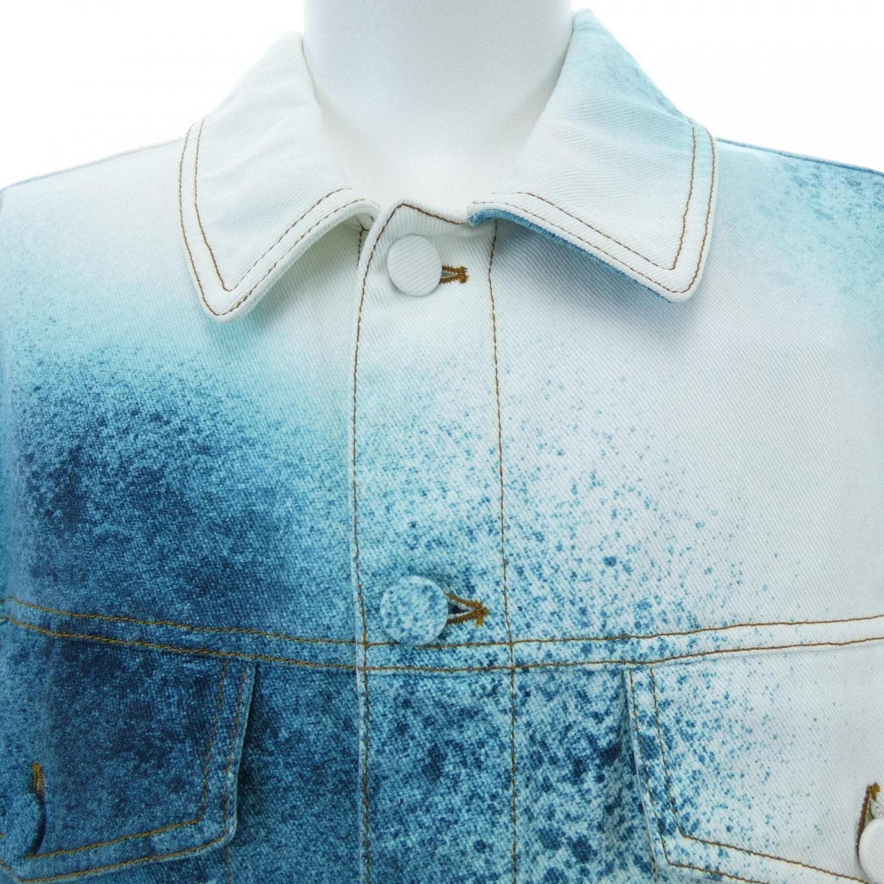 ルイヴィトン LOUIS VUITTON LVスプレーデニムジャケット HOA10WU14 デニムジャケット