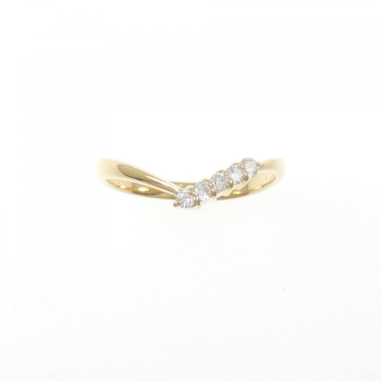 K18YG ダイヤモンド リング 0.10CT