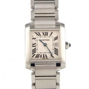 カルティエ タンクフランセーズMMデイト W51011Q3 SS クォーツ