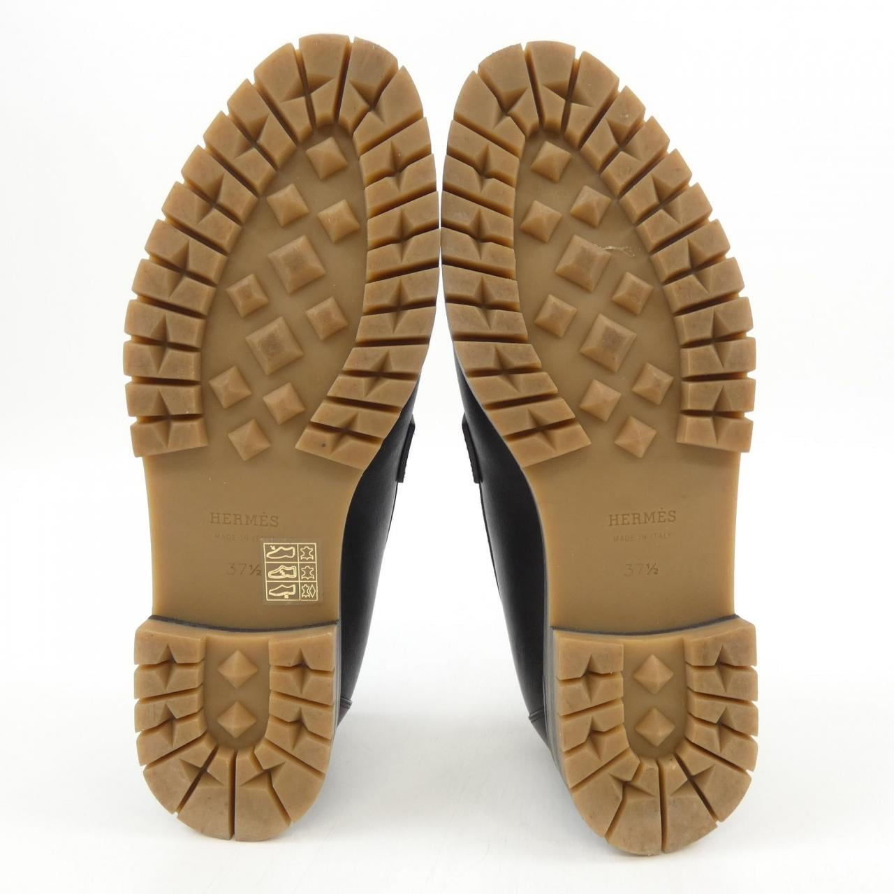 エルメス HERMES フォーブル FAUBOURG パリバックル 222252Z シューズ