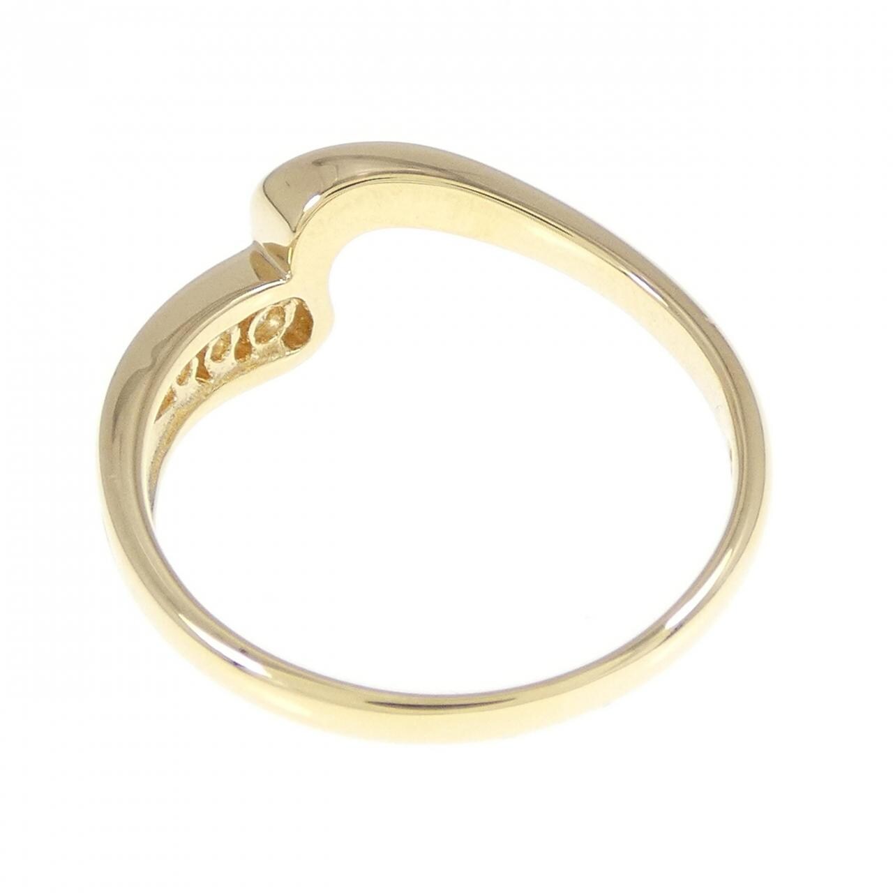 K18YG ダイヤモンド リング 0.11CT