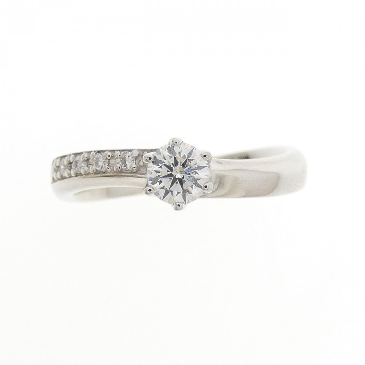 PT900 ダイヤモンド リング 0.256CT