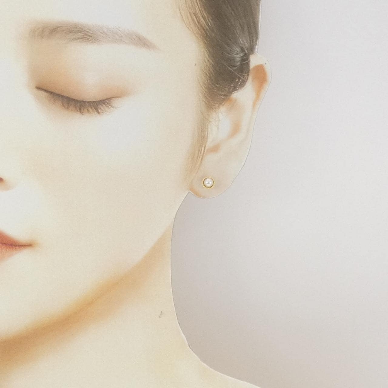 ミキモト アコヤパール ピアス 4mm