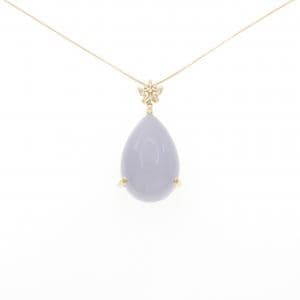 K18YG カルセドニー ネックレス 50.00CT