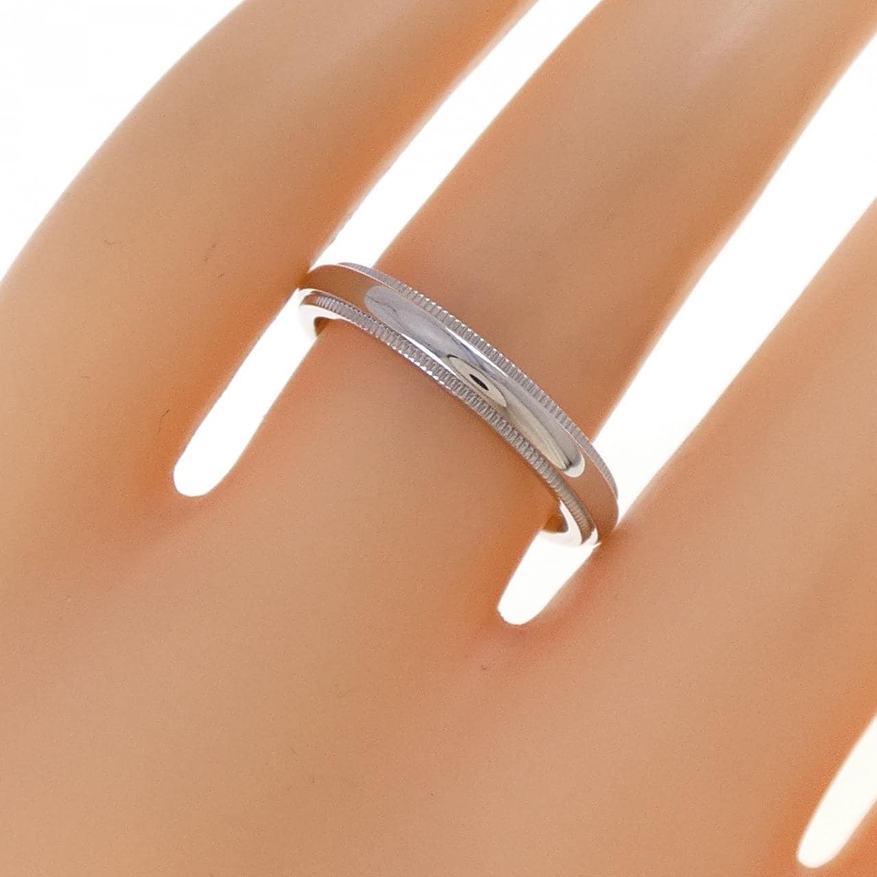 ティファニー ミルグレイン リング