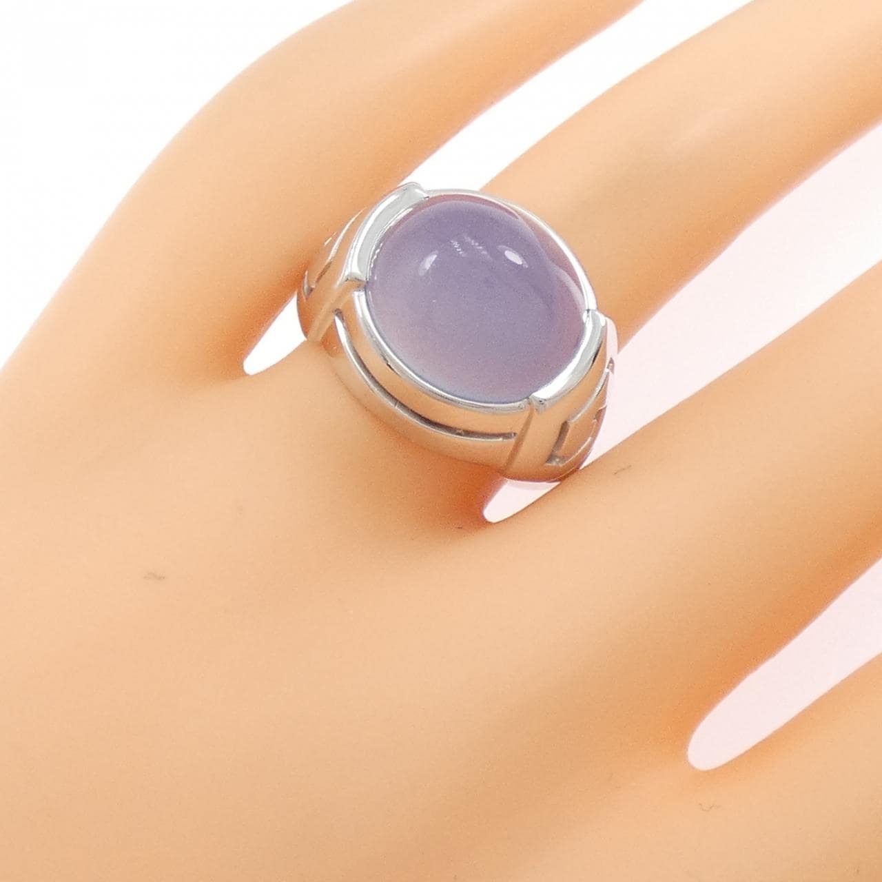 ブシュロン カルセドニー リング