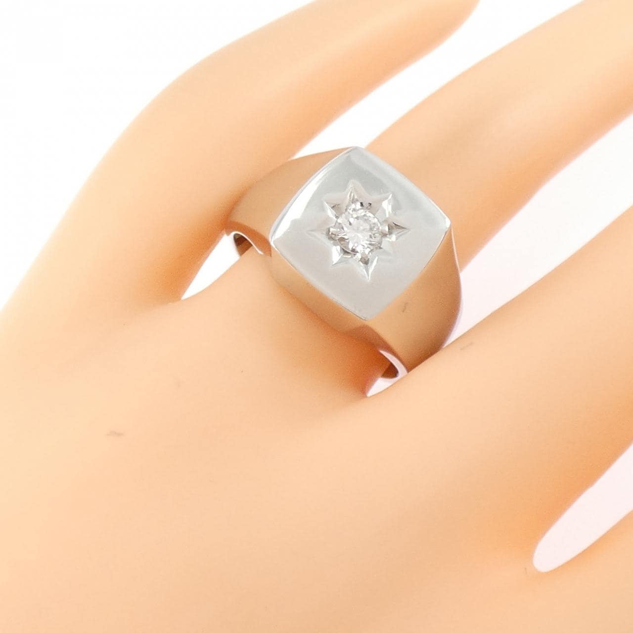 PT900 ダイヤモンド リング 0.20CT