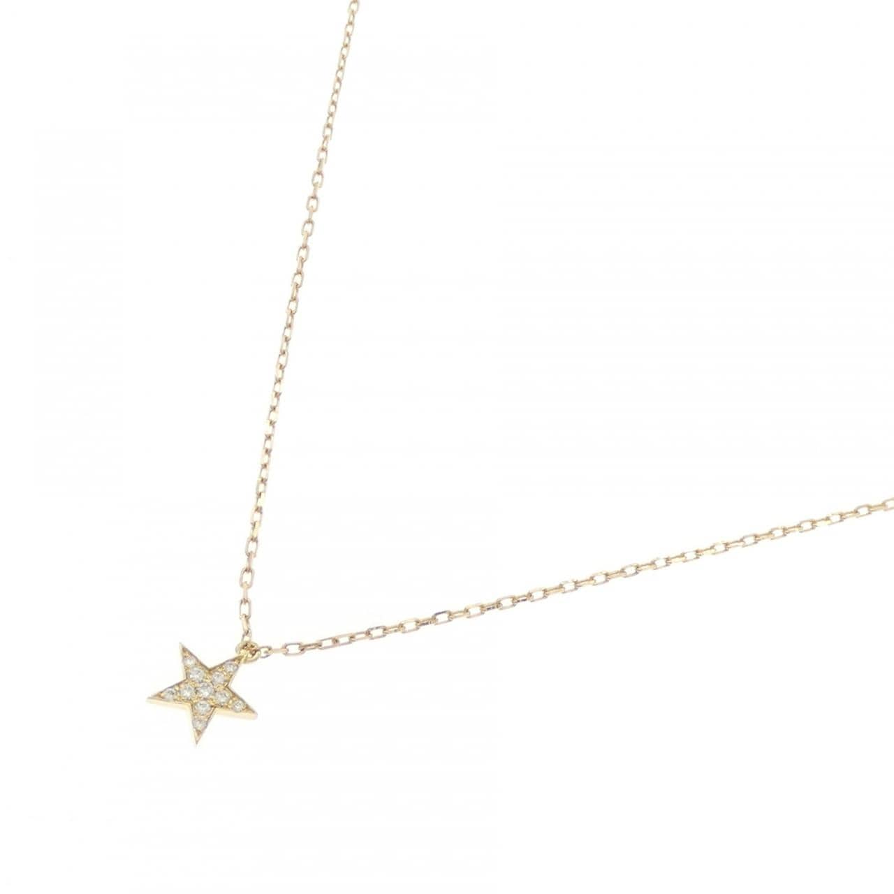 アーカー エトワールパヴェ ネックレス 0.03CT