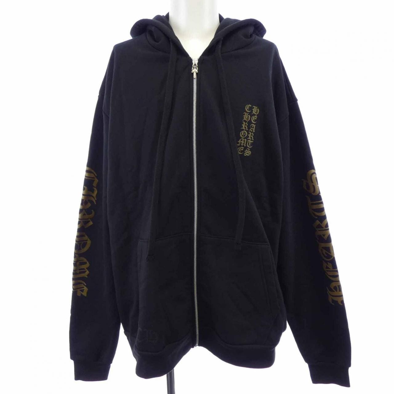 クロムハーツ CHROME HEARTS ヴァーティカルロゴ VERTICAL LOGO 408011873******01V パーカー