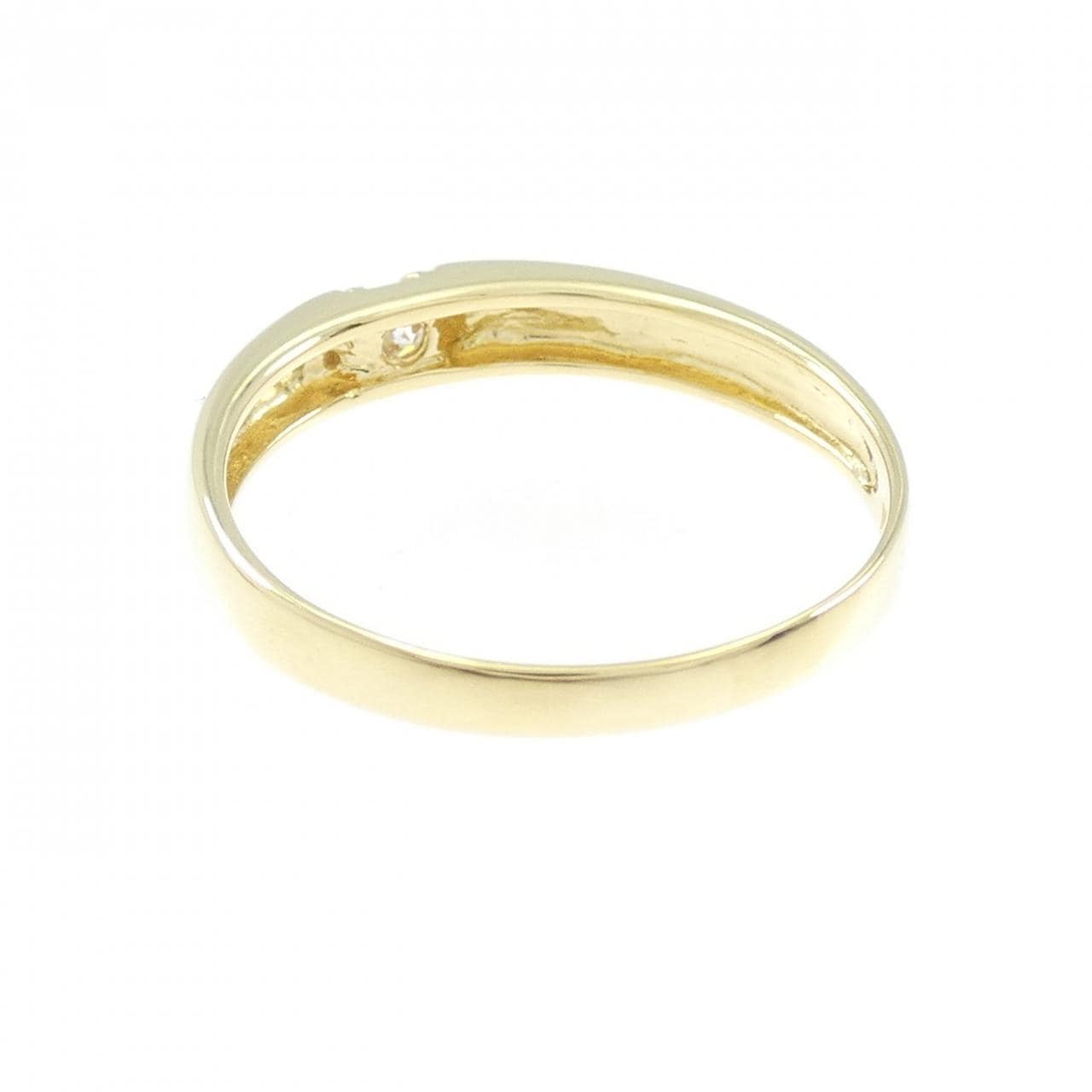 K18YG ピンクダイヤモンド リング 0.09CT