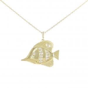 MIKIMOTO Diamond Necklace 0.21CT