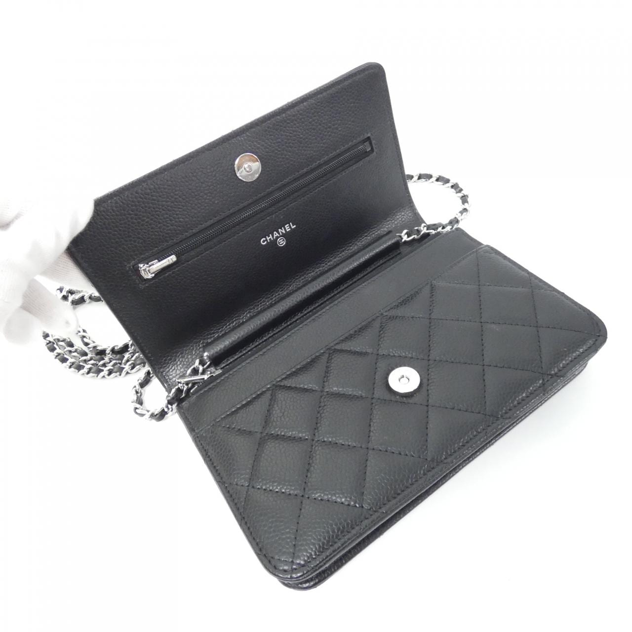 CHANEL Timeless Classic Line AP0250 Chain Wallet