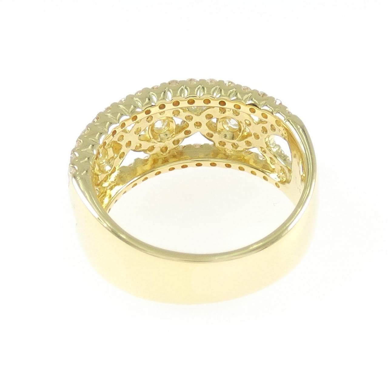 K18YG ダイヤモンド リング 1.25CT