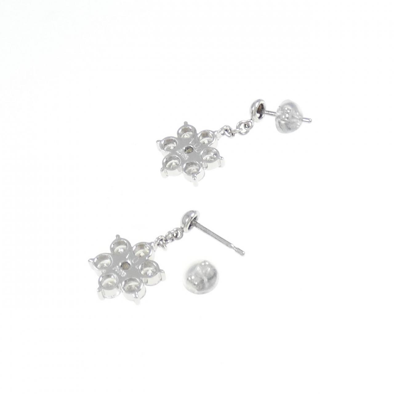 PT flower Diamond earrings 2.00CT