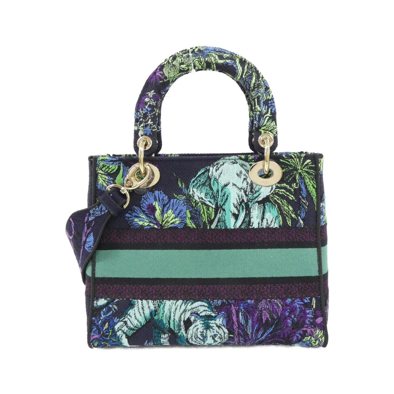 クリスチャンディオール TOILE DE JOUY VOYAGE レディ D-ライト ミディアム M0565OEUP バッグ