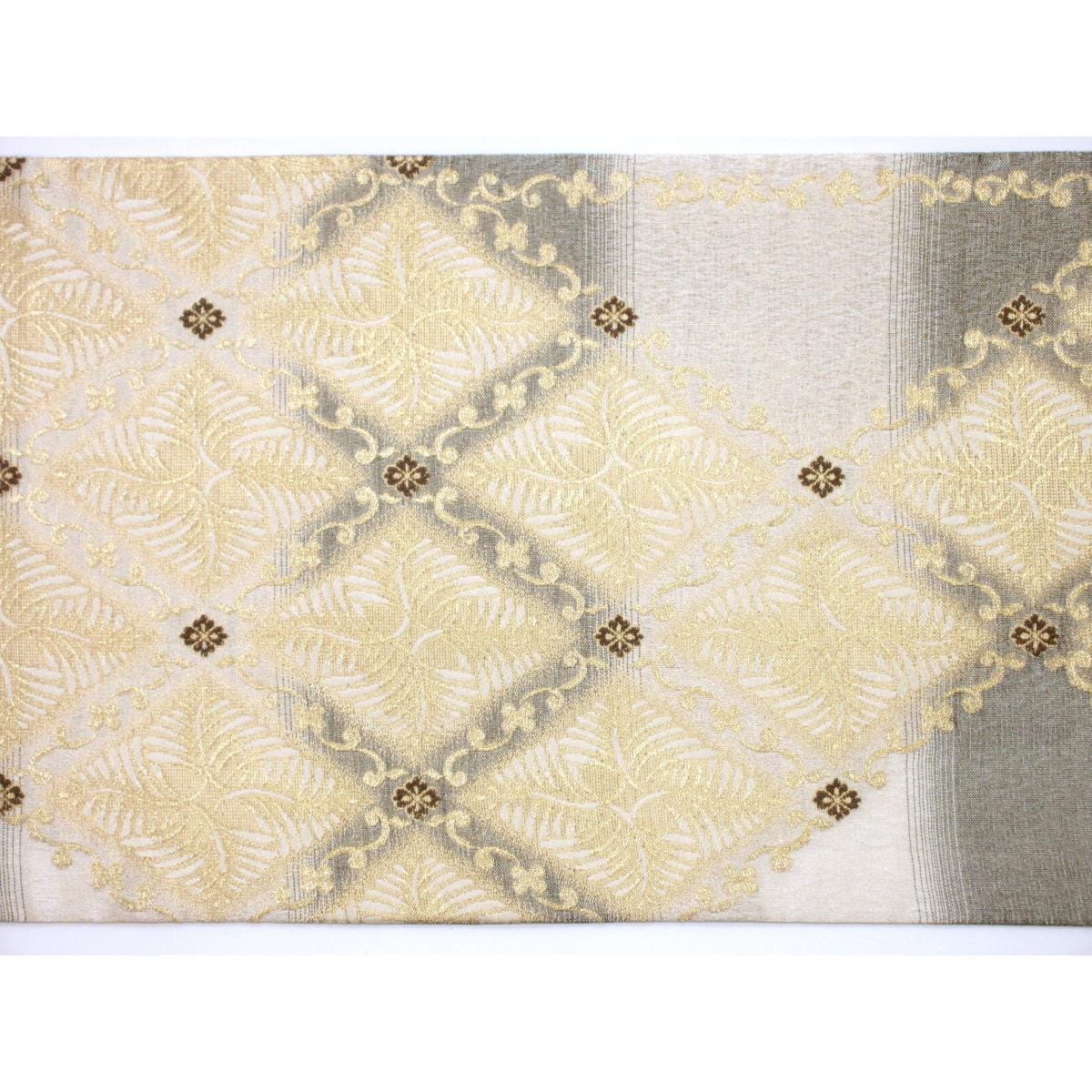 袋帯　リバーシブル　丸帯