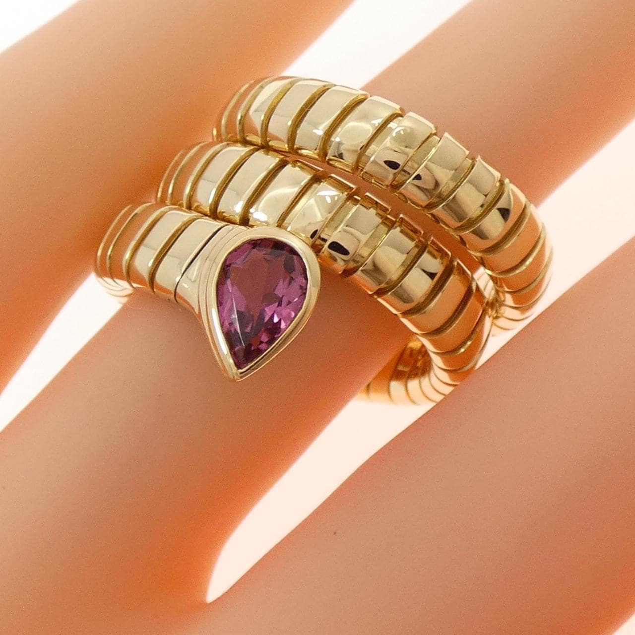 【ヴィンテージ】ブルガリ サーペント リング