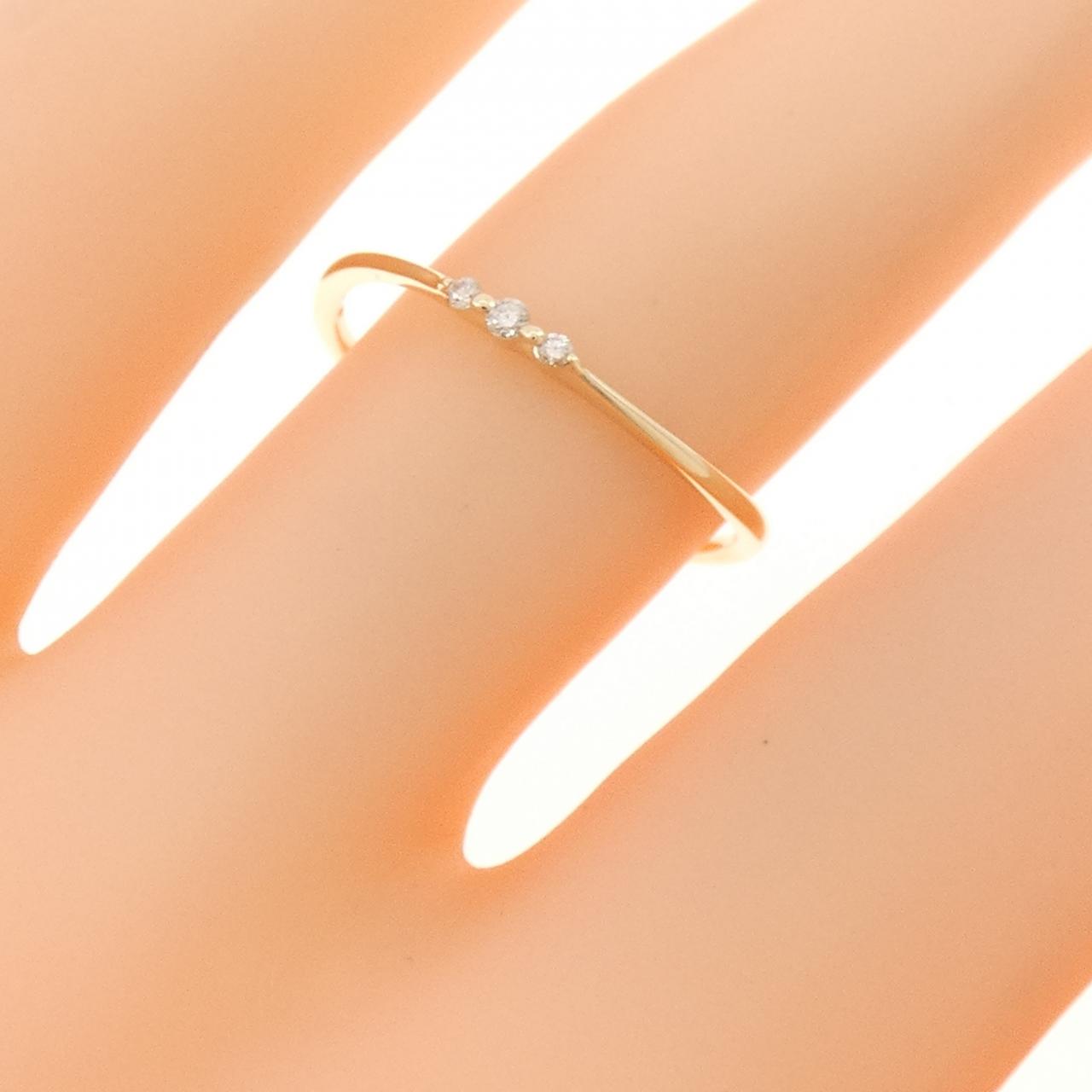 K10YG ダイヤモンド リング