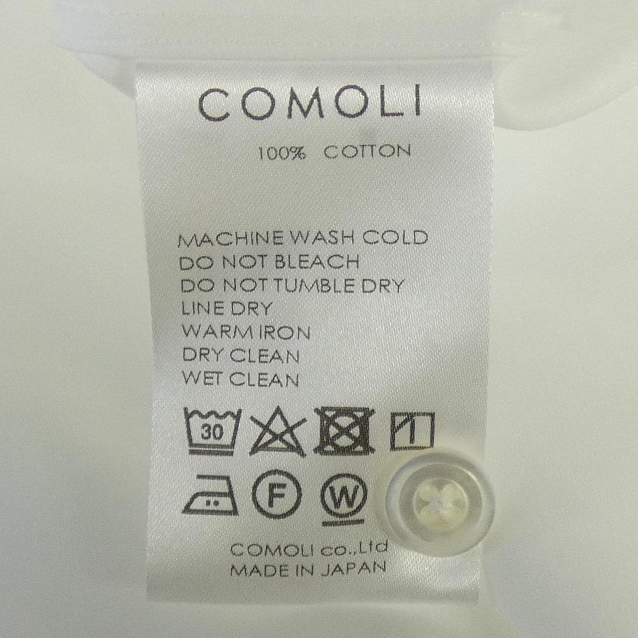 コモリ COMOLI A03-02009 シャツ