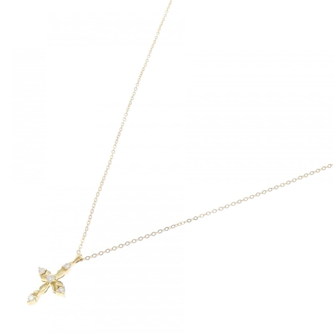 アーカー フェアリークロス ネックレス 0.05CT