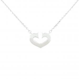 カルティエ Cハート ネックレス