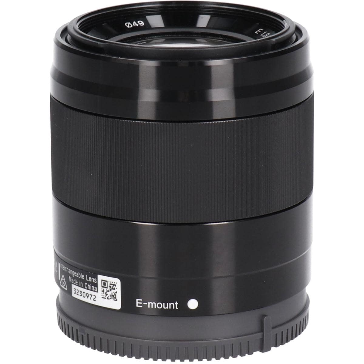Ｅ５０ｍｍ　Ｆ１．８ＯＳＳ（ＳＥＬ５０Ｆ１８）ＢＬＫ