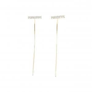 K18YG ダイヤモンド ピアス 0.20CT