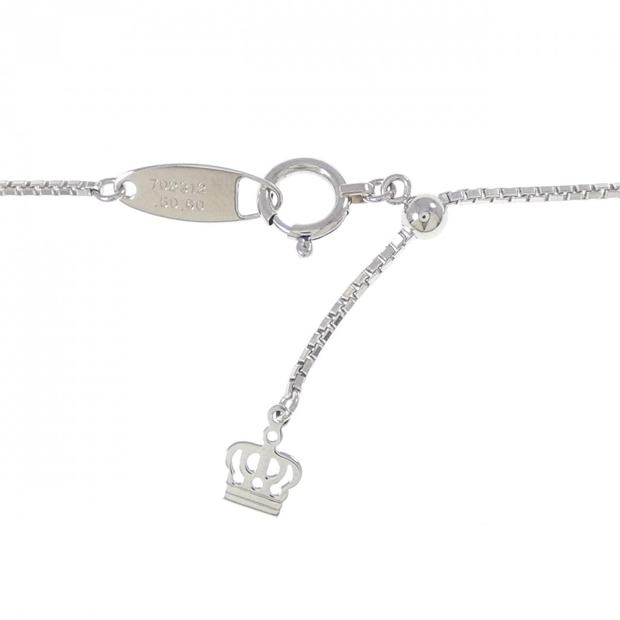 ロイヤル アッシャー フラワー ダイヤモンド ネックレス 0.50CT