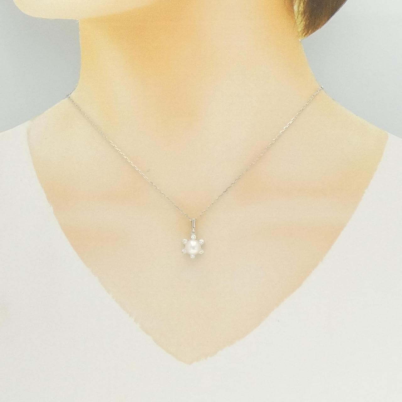 ミキモト アコヤパール ネックレス 7.2mm