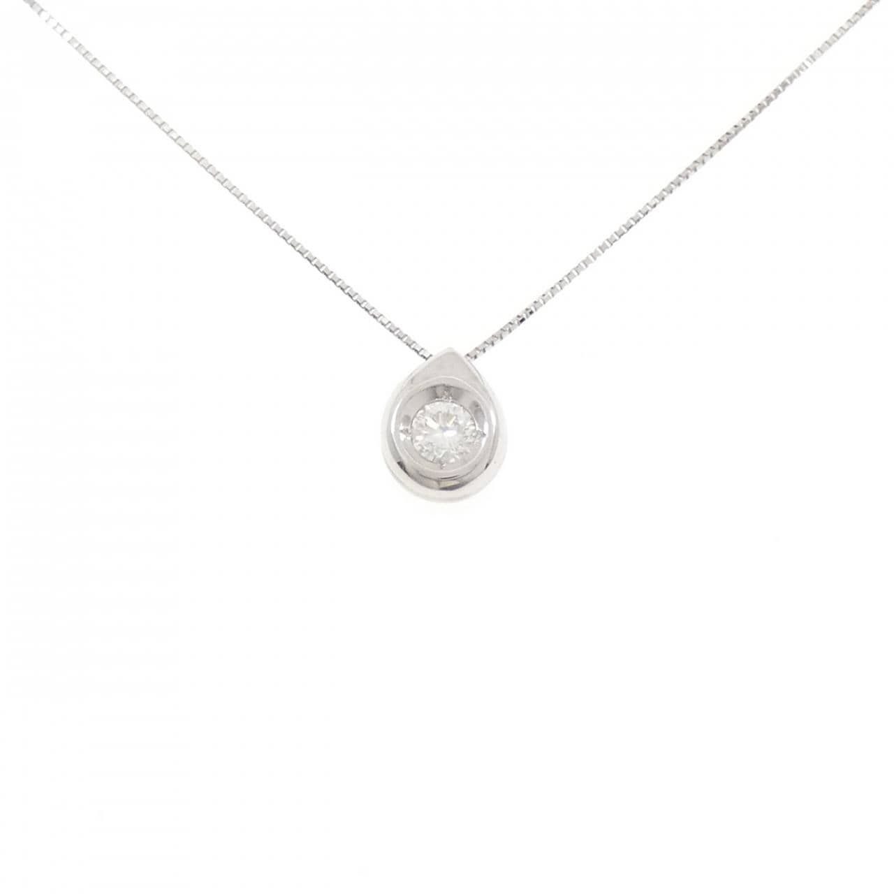 PT900/PT850 ダイヤモンド ネックレス 0.343CT