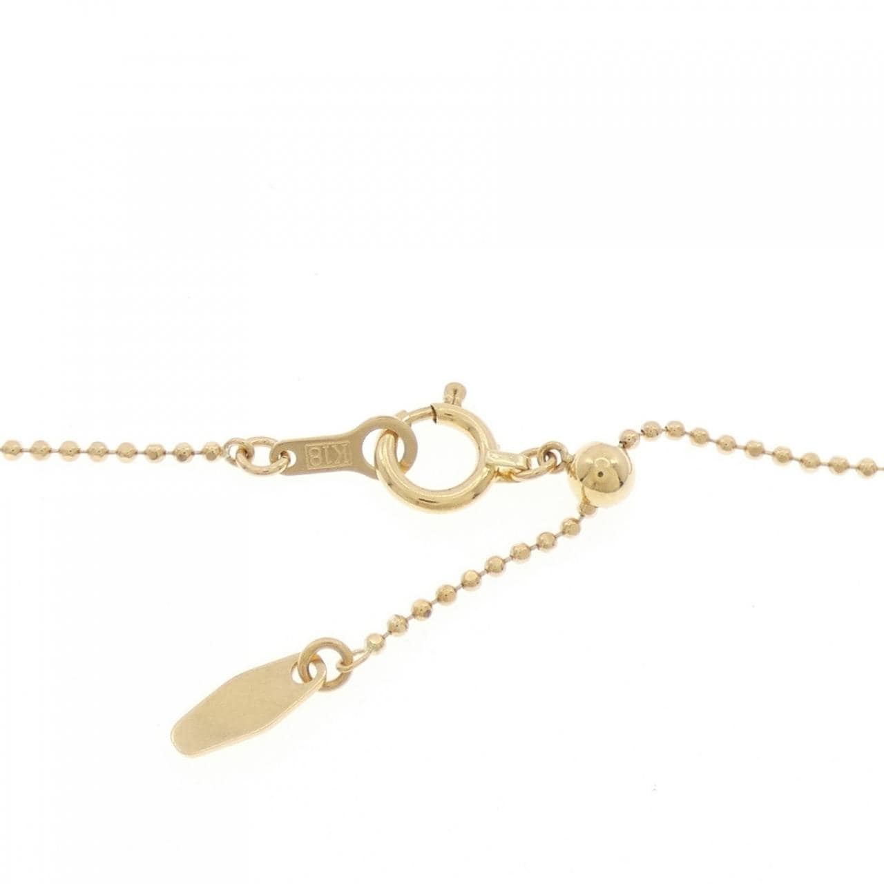 K18YG necklace