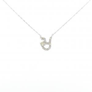 PT900/PT850 ダイヤモンド ネックレス 0.3CT