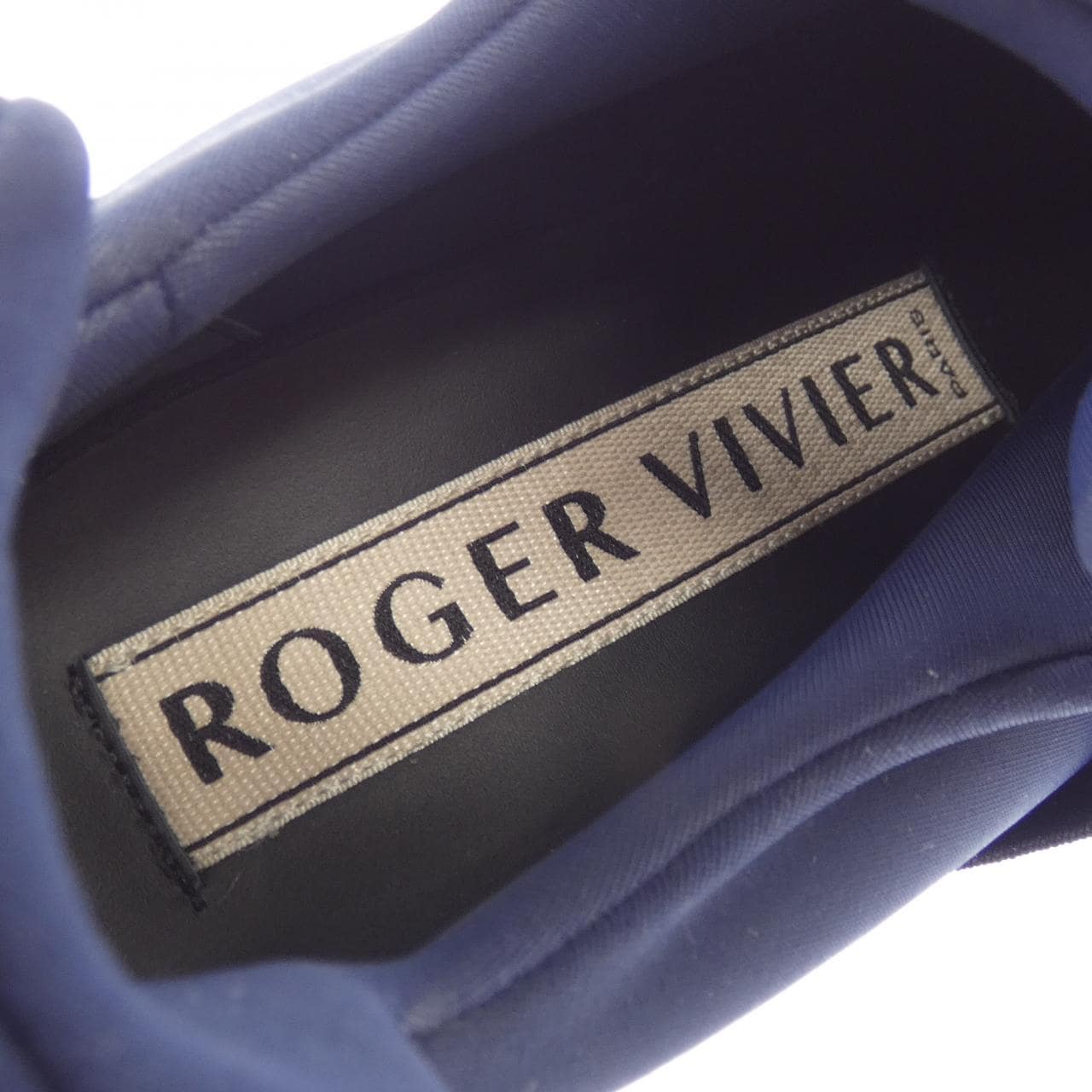 ロジェヴィヴィエ ROGER VIVIER ヴィヴ ラン　ストラスバックル スニーカー