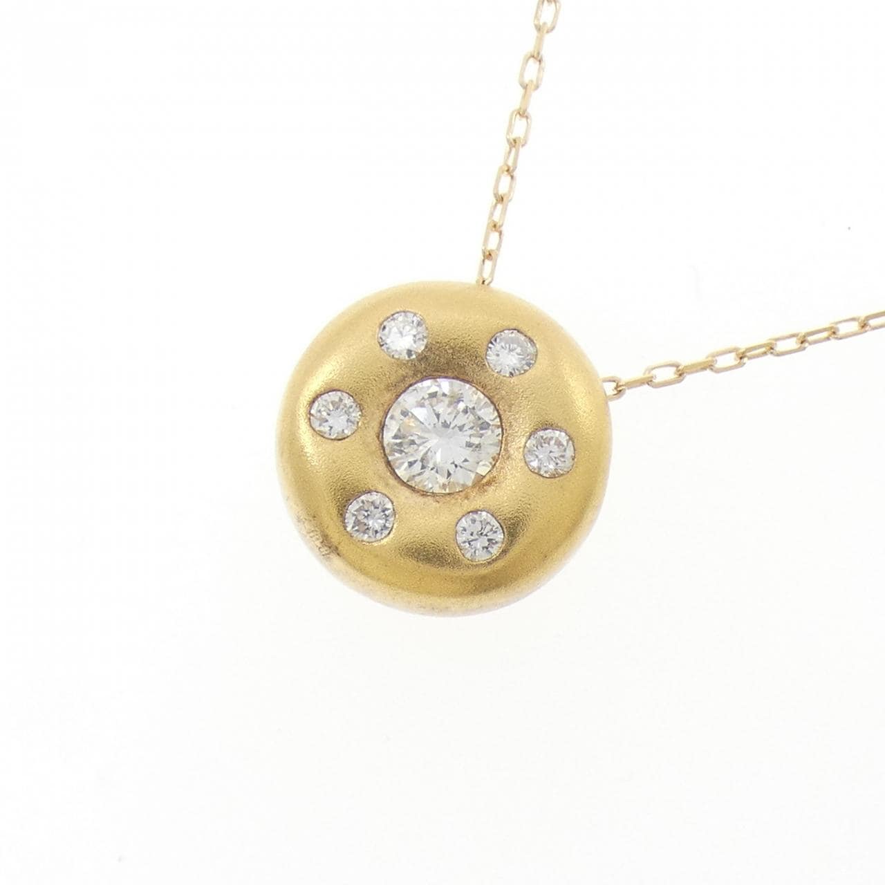 K18YG ダイヤモンド ネックレス 0.31CT