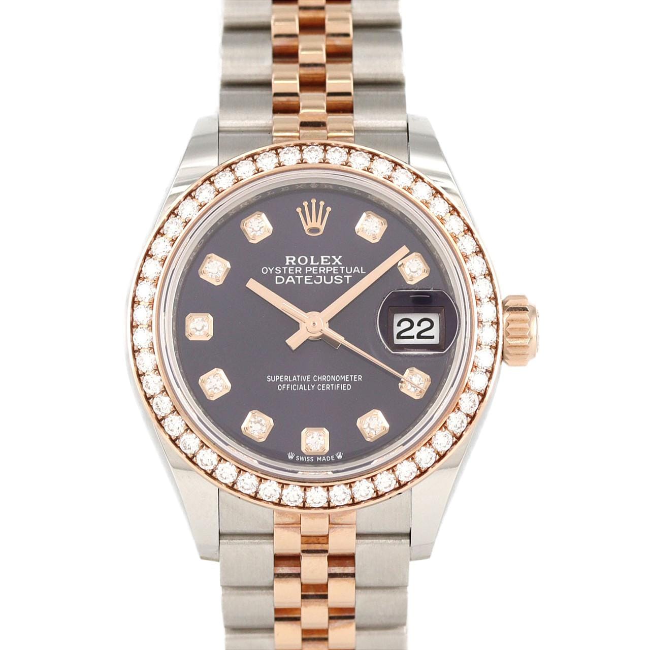 ロレックス デイトジャスト 279381RBR SSxPG 自動巻 ランダム番