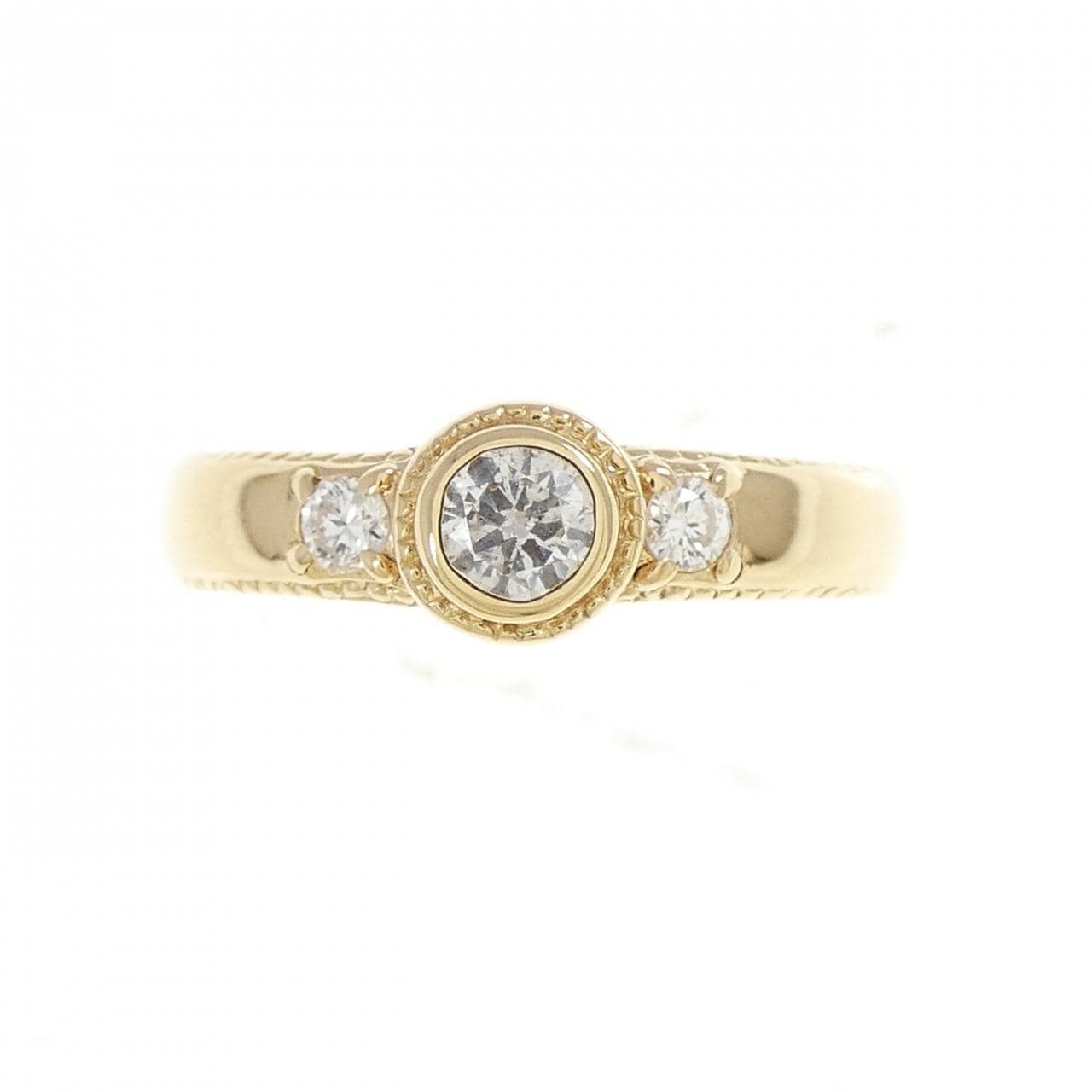 K18YG ダイヤモンド リング 0.17CT